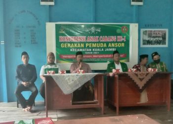 PAC GP Ansor Kuala Jambi Tanjab Timur Gelar Konferancab Pertama (foto;Ist)