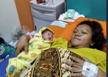 Sri Winarni Melahirkan di Rumah Sakit Permata Hari, Kabupaten Bungo dan Sempat Terjebak Banjir Dirumah Saat Hamil