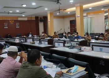 Pansus l DPRD Kota Gelar RDP Terkait Ranperda Rencana Tata Ruang Wilayah Kota Jambi Tahun 2022-2024 (foto: GA)