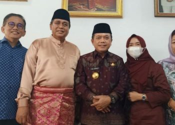 Al Haris Kunjungi HBA usai dilantik ( foto: Ga)