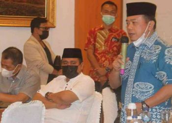 Al Haris saat pertemuan dengan pihak Balai di Provinsi Jambi (foto: Ist)