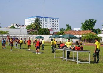 Prajurit Korem 042/Gapu Gelar Tes Garjas Periodik (foto: Dok Penrem 042/Gapu)