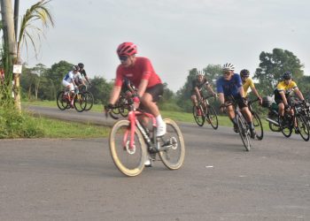 Irwasum Polri dan Rombongan Gowes ke Candi Muaro Jambi (foto: Hn)