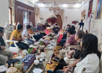 Audiensi pengda JMSI Jambi, di rumah dinas gubernur Jambi, Rabu (1/6/2022) siang (foto: Hn)