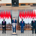 Presiden Joko Widodo menyampaikan keterangan di Bandara Internasional Soekarno-Hatta, Tangerang, Minggu, 26 Juni 2022, sebelum lepas landas menuju Munich, Jerman. Foto: BPMI Setpres/Laily Rachev