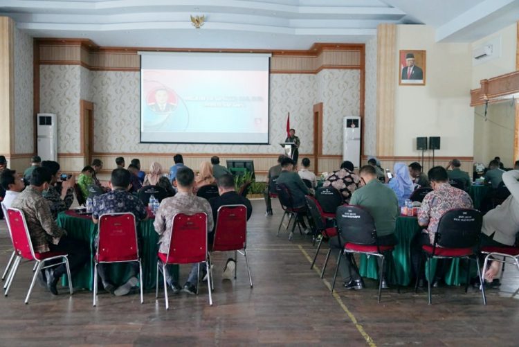 Kegiatan Komsos dengan APPEM Provinsi Jambi Semester I tahun 2022 (foto:Dok Penrem 042/Gapu)