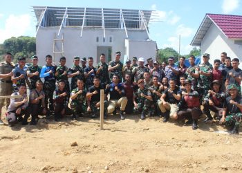 Tim Wasev Mabes TNI AD Tinjau Lokasi TMMD Kodim 1615/Lotim di Ekas Buana (foto: Istimewa)