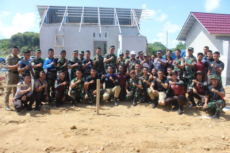 Tim Wasev Mabes TNI AD Tinjau Lokasi TMMD Kodim 1615/Lotim di Ekas Buana (foto: Istimewa)