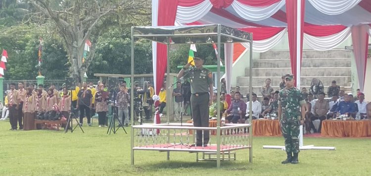 Aster Panglima TNI Tutup Secara Resmi Serbuan Teritorial TNI di Wilayah Korem 042/Gapu (foto: Dok Penrem 042/Gapu)