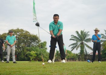 Tournament Friendly Golf Piala Danrem 042/Gapu (foto: Dok Penrem 042/Gapu)