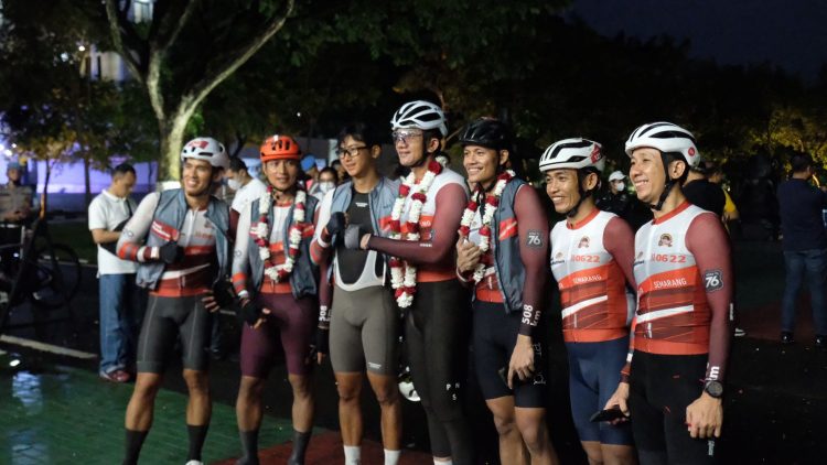 Gowes Presisi Nusantara Pecahkan Rekor MURI (foto: Dok Ist)