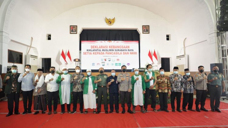 Deklarasi Setia pada Pancasila dan NKRI (foto: Ist)