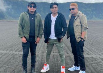 Setia Band formasi ST12 yang beranggotakan Charly, Pepep, dan Pepeng. [dokumentasi Istimewa]