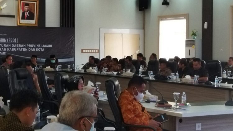 FGD penguatan Bapemperda DPRD Provinsi Jambi (Ist)