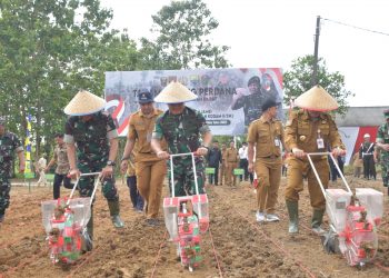 Kasad Launching Ketahanan Pangan di Tebo (foto:Dok Dispenad)