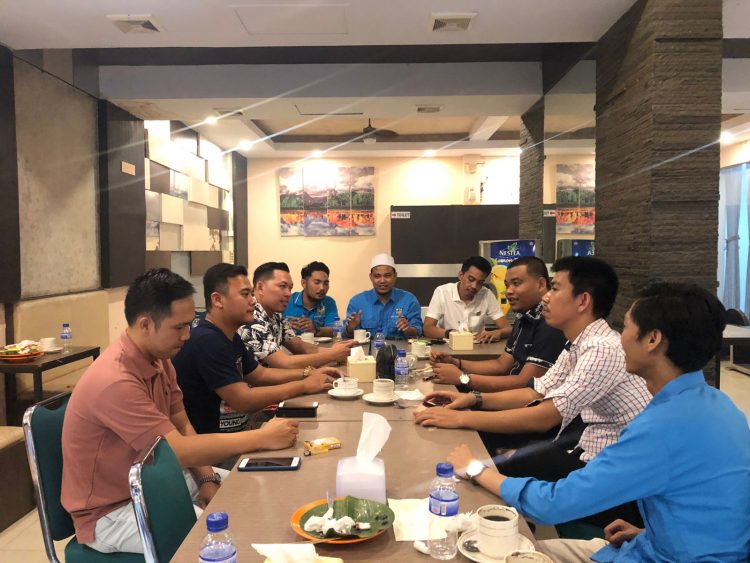 Rapat lanjutan dengan penyusunan konsep acara Musda KNPI Provinsi Jambi (foto: Ist)