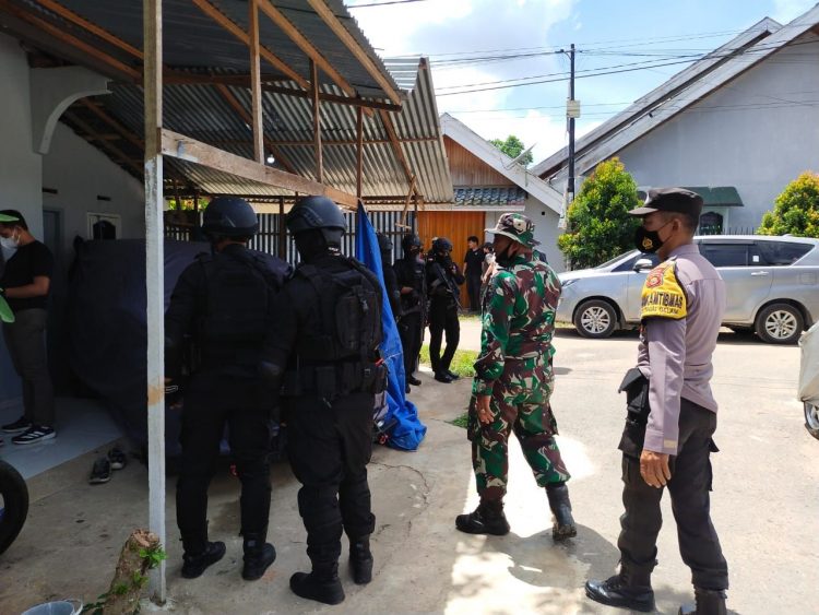 Penggeledahan Rumah Terduga Teroris di Muaro Jambi (dok Istimewa)