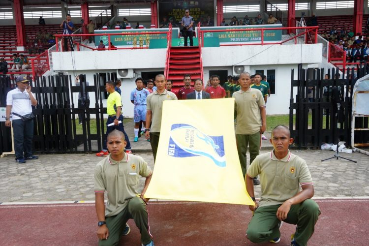 Pembukaan Turnamen Liga Santri PSSI Piala Kasad 2022 (dok ist)