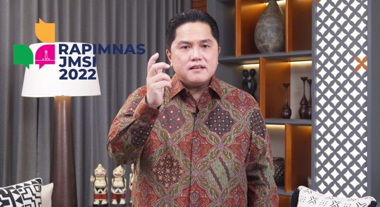 Menteri Negara BUMN Erick Thohir (fDok Istimerwa)