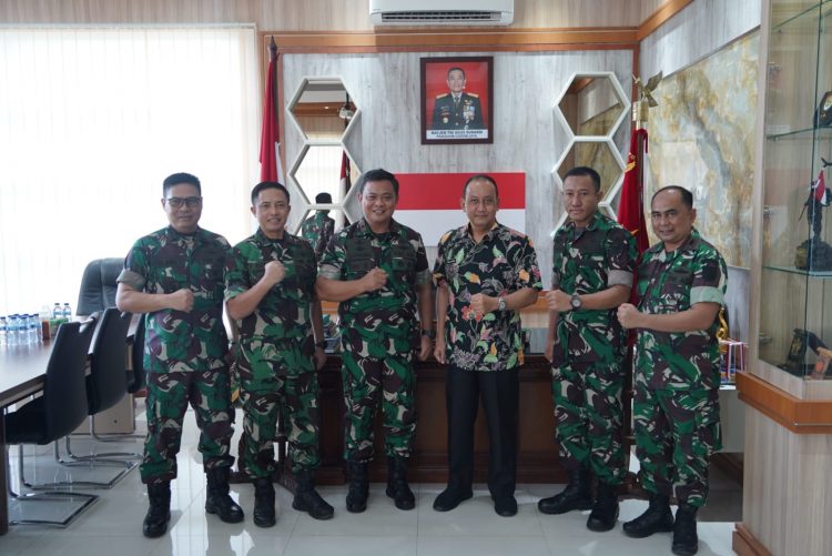 Danrem 042/Gapu Terima Audiensi Kepala BNNP Jambi (Foto: Dok Penrem 042/Gapu)