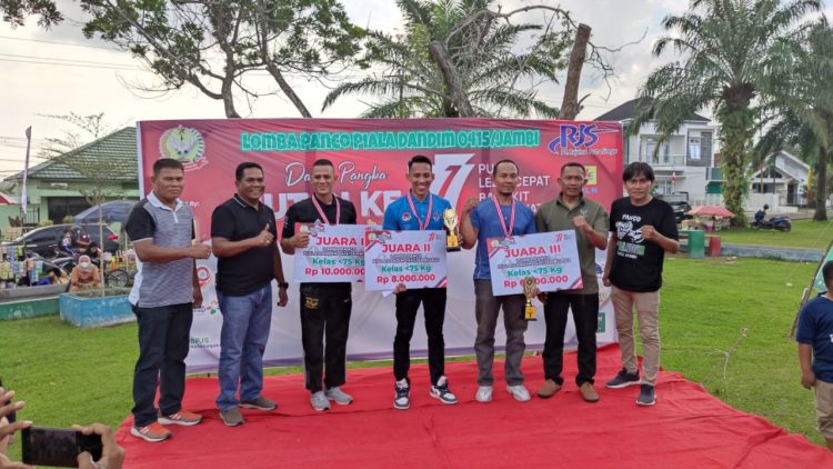 Pemenang lomba panco kelas 75 kg kebawah (Dok Hendra)