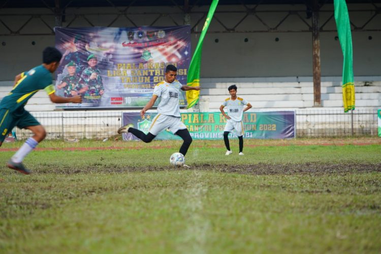 Semi Final Liga Santri PSSI Piala Kasad 2022 Zona Provinsi Jambi (Foto: Ist)