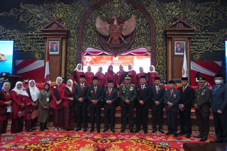 Rapat Paripurna  DPRD Provinsi Jambi dalam Rangka HUT Kemerdekaan RI Ke 77  (Dok Ist)