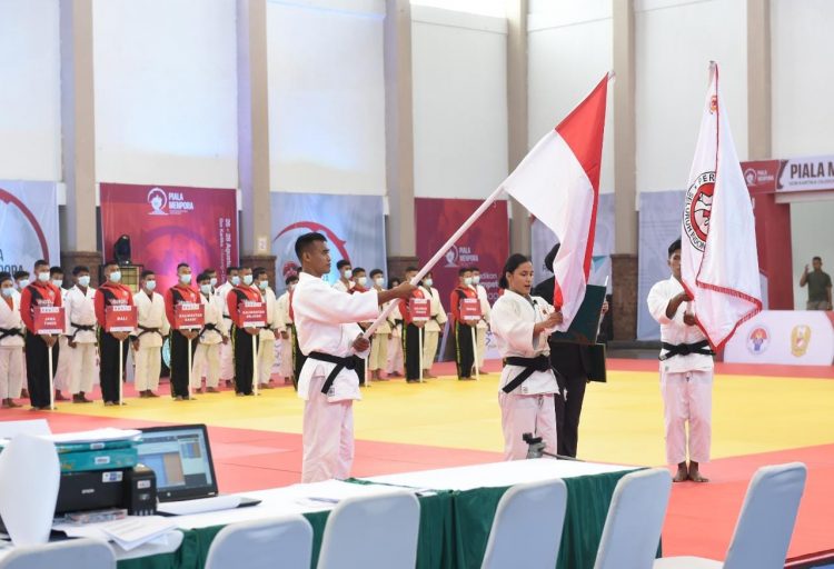 Pembukaan Kejurnas Judo Piala Kemenpora RI (foto: dok dispenad)