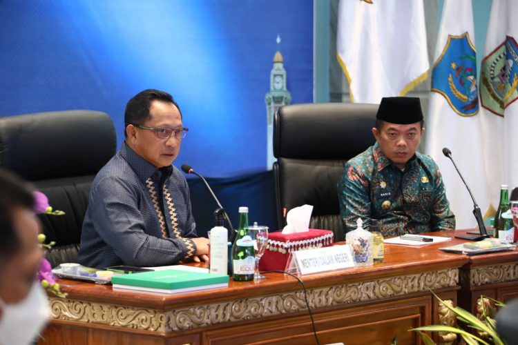 Gubernur Al Haris dan Mendagri Tito Karnavian (dok Ist)