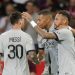 Selebrasi 3 Pemain PSG Messi, Neymar dan Mbappe (Foto Website Resmi PSG)