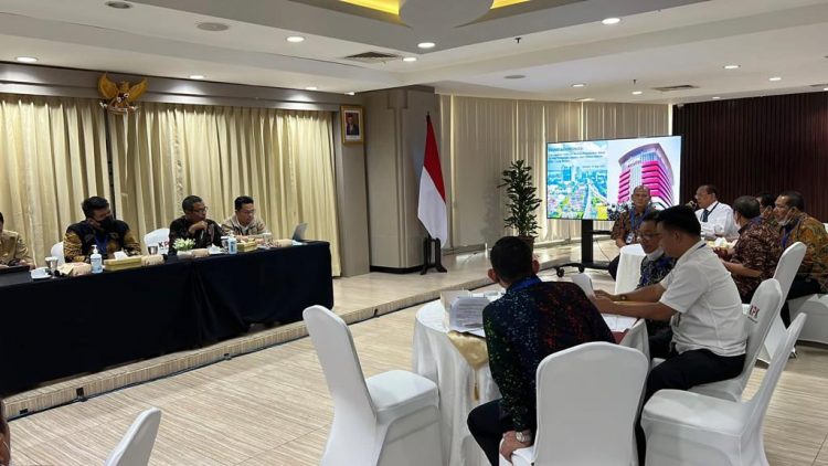 KPK yang diwakili oleh Satgas pada Direktorat Koordinasi dan Supervisi Wilayah 1. (Foto:Plt Jubir KPK Maryati Kuding)