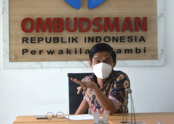 Kepala Perwakilan Ombudsman RI Provinsi Jambi, Saiful Roswandi (Foto:Tim Ombudsman Jambi)