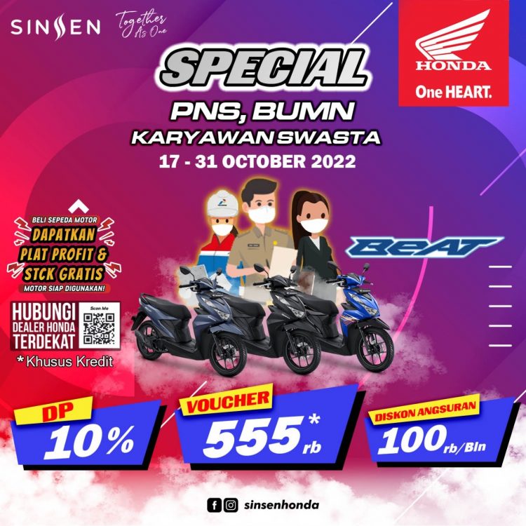 Flayer Honda Sinsen (Dok Humas Sinsen)