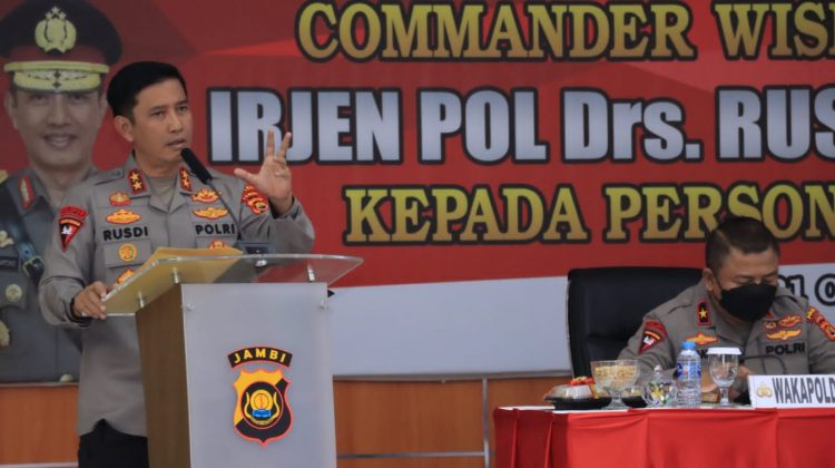 Kapolda Jambi Irjen Pol. Rusdi Hartono (Dok Div Humas Polda)