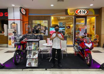 pameran Honda Sport Motoshow di Mall Jamtos (Foto Humas Sinsen Jambi)