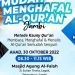 Poster akan mengisi kegiatan Tabligh Akbar, Indonesia Mudah Menghafal Al-Qur’an spesial Jambi (Dok Ist).