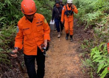 Tim SAR gabungan pun sdah diturunkan untuk melakukan pencarian tehadap Ahmad Sabri (Dok Ist).