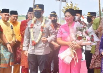(Kapolda) Jambi Irjen Pol Rusdi Hartono Disambut Forkompinda Jambi (Dok Ist).