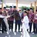 Walikota Sungaipenuh, Ahmadi Zubir, melepas peserta Pawai Ta’aruf  (MTQ) (Dok Ist)