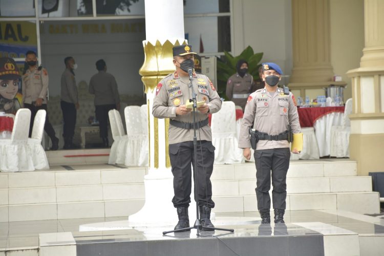 Wakapolda Jambi Brigjen Pol Yudawan Roswinarso Memberi Arahan Saat gelar Opeasi Zebra (Dok Ist)