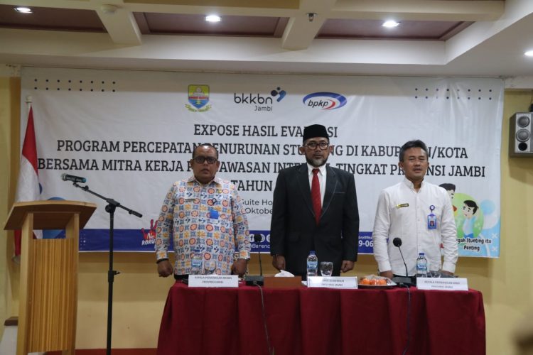 Sekretaris Daerah (Sekda) Provinsi Jambi, H.Sudirman,S.H.,M.H., memaparkan, 4 (empat) strategi Pemerintah Provinsi Jambi (TIm:Kominfo Jambi)