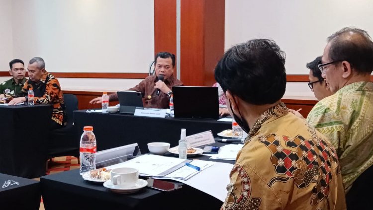 Gubernur Jambi Allah Harus Hadiri Monitoring dan Evaluasi (Monev) Keterbukaan Informasi Tahun 2022, (Foto:Tim Kominfo)