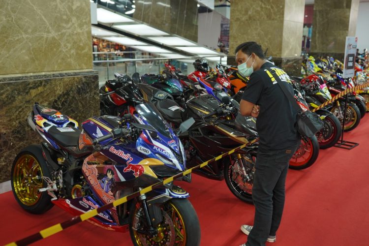 Tampak  Honda Modif Contest (Foto Humas Honda)