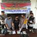 Kapolres Muaro Jambi Konfrensi Pers Bersama Tak Perampokan (Dok Ist)