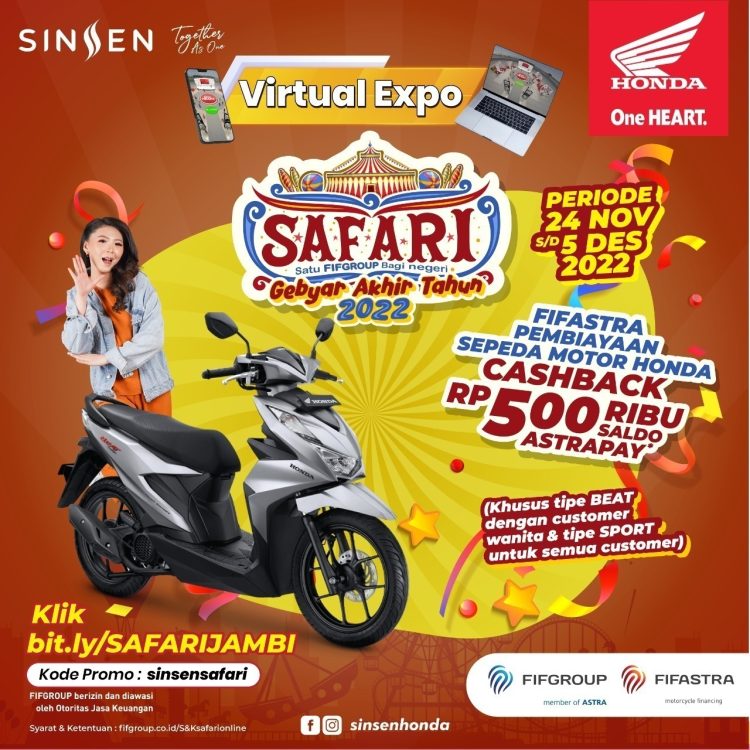 Flayer Honda Sinsen (Dok Sinsen Jambi)