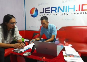 Proses Faktual DIkantor Jernih.id Secara Virtual (Dok Ist)