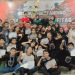 Para Cabor Muaythai Kota Jambi serta Pengurus Mendapatkan Juara Umum Kejurprov (Dok foto: RAMNews. Id)