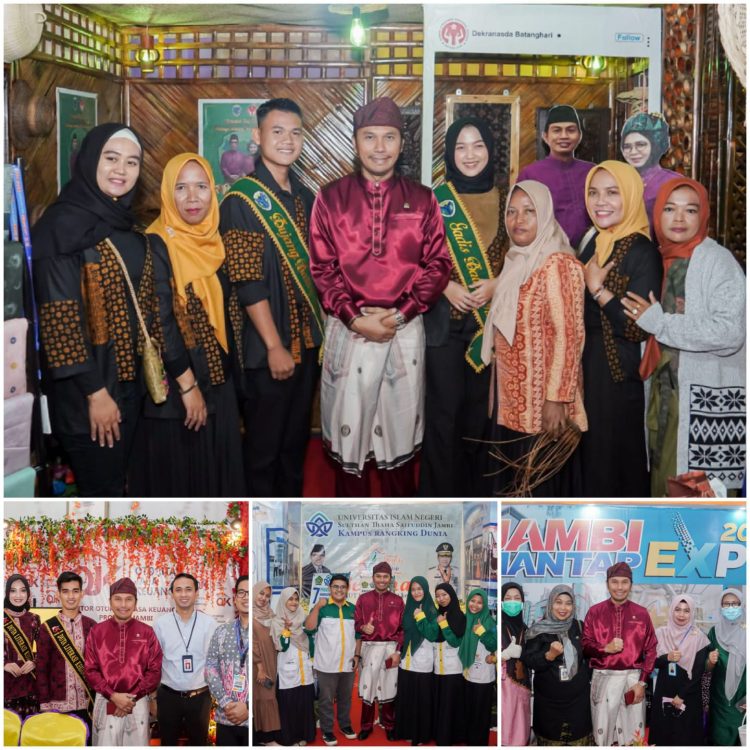 Ketua DPRD Provinsi Jambi Edi Purwanto Foto Bersama Masyarakat dan Pedagang UMKM Jambi Expo (Dok Foto:Humas DPRD Provinsi. Jambi)