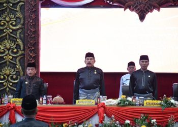 Jaksa Agung RI Burhanuddin menghadiri Rapat Paripurna DPRD Provinsi Dalam Rangka HUT Jambi ke-66 (Dok Foto:Humas Kajati Jambi)