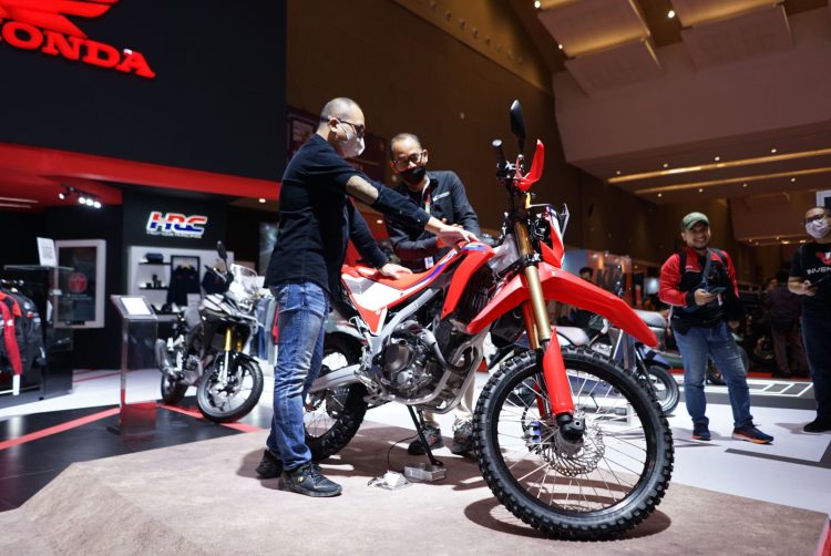 CRF250L didesain secara khusus untuk menaklukkan berbagai medan offroad (Dok Foto :Humas Ahm)